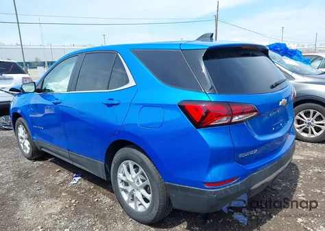 2024 Chevrolet Equinox Fwd Lt из США, поврежденный, VIN 3GNAXKEG9RS253137